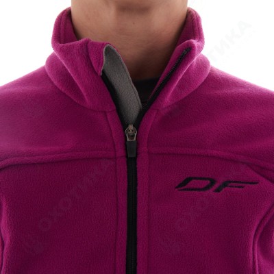 Женская флисовая кофта Level. Purple Black