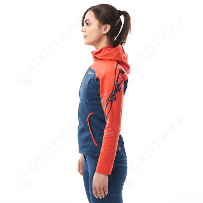Куртка женская с капюшоном Explorer 2.0 Coral Ocean