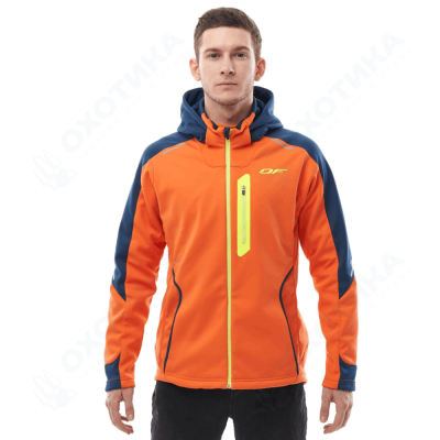 Куртка мужская с капюшоном Explorer 2.0 Orange Ocean