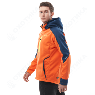 Куртка мужская с капюшоном Explorer 2.0 Orange Ocean