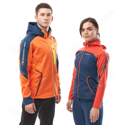 Куртка мужская с капюшоном Explorer 2.0 Orange Ocean