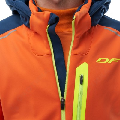 Куртка мужская с капюшоном Explorer 2.0 Orange Ocean