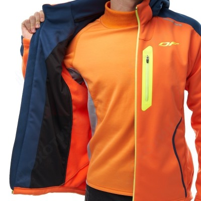 Куртка мужская с капюшоном Explorer 2.0 Orange Ocean