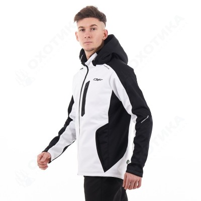 Куртка мужская с капюшоном Explorer 2.0 Black and White