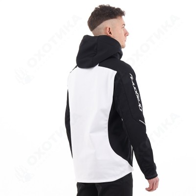 Куртка мужская с капюшоном Explorer 2.0 Black and White