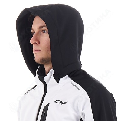 Куртка мужская с капюшоном Explorer 2.0 Black and White