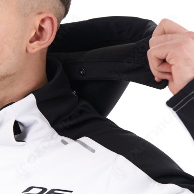 Куртка мужская с капюшоном Explorer 2.0 Black and White