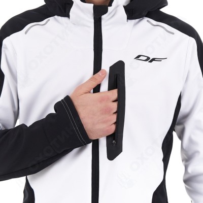 Куртка мужская с капюшоном Explorer 2.0 Black and White
