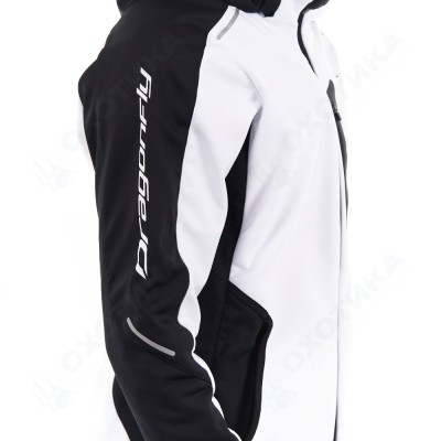 Куртка мужская с капюшоном Explorer 2.0 Black and White