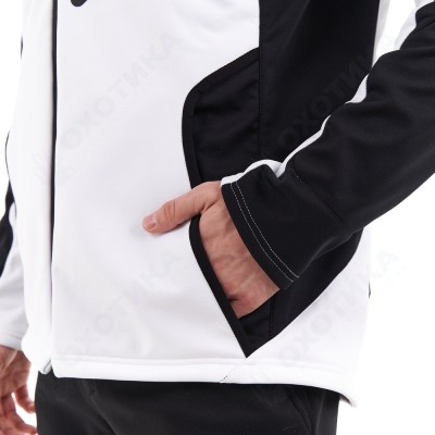 Куртка мужская с капюшоном Explorer 2.0 Black and White