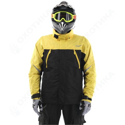Мембранная куртка QUAD BLACK-YELLOW