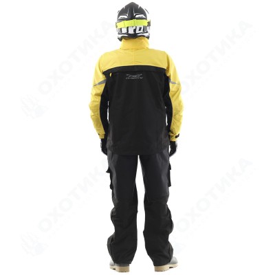 Мембранная куртка QUAD BLACK-YELLOW