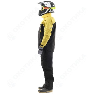Мембранная куртка QUAD BLACK-YELLOW