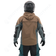 Мембранная куртка QUAD 2.0 BROWN-GREY
