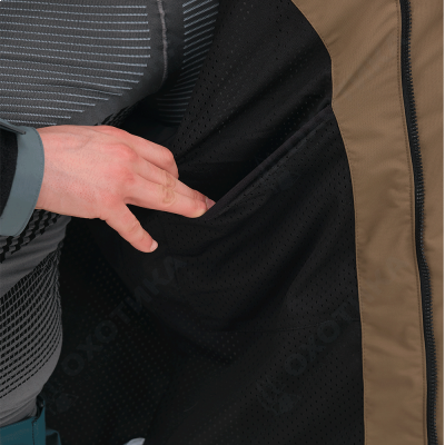 Мембранная куртка QUAD 2.0 BROWN-GREY
