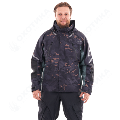 Мембранная куртка QUAD 2.0 CAMO-Gray