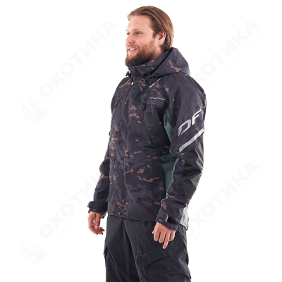 Мембранная куртка QUAD 2.0 CAMO-Gray