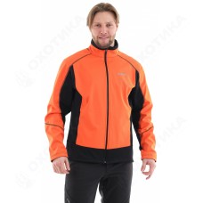 Куртка Explorer Black-Orange мужская, Softshell
