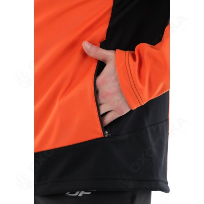 Куртка Explorer Black-Orange мужская, Softshell
