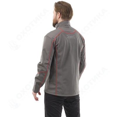 Куртка Explorer Grey-Red мужская, Softshell