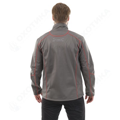 Куртка Explorer Grey-Red мужская, Softshell