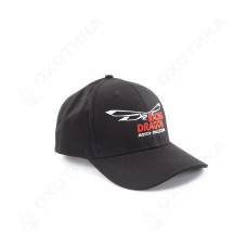 Бейсболка Classic DF Black. Racing Dragon (Изогнутый козырек)