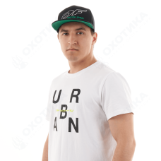 Бейсболка Modern DF Black-Green (Прямой козырек)