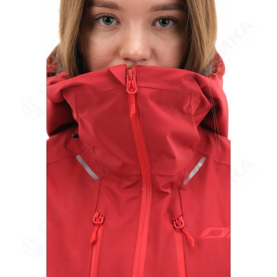 Куртка горнолыжная утепленная Gravity Premium WOMAN Maroon-Red