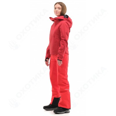 Куртка горнолыжная утепленная Gravity Premium WOMAN Maroon-Red