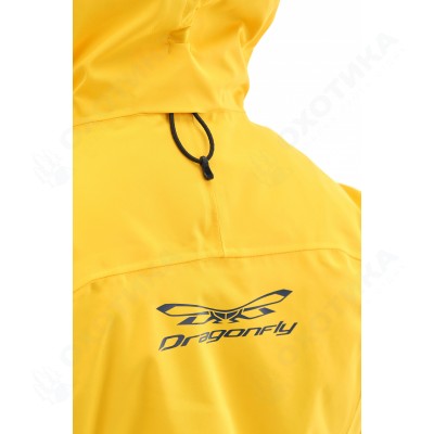 Куртка горнолыжная утепленная Gravity Premium WOMAN Yellow-Dark Ocean