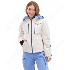 Куртка горнолыжная утепленная Gravity Premium WOMAN Gray-Blue