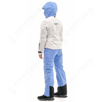 Куртка горнолыжная утепленная Gravity Premium WOMAN Gray-Blue