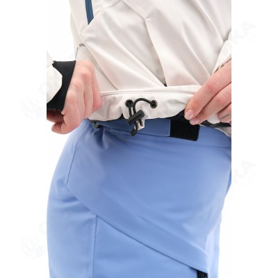 Куртка горнолыжная утепленная Gravity Premium WOMAN Gray-Blue
