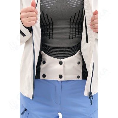 Куртка горнолыжная утепленная Gravity Premium WOMAN Gray-Blue