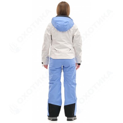 Куртка горнолыжная утепленная Gravity Premium WOMAN Gray-Blue