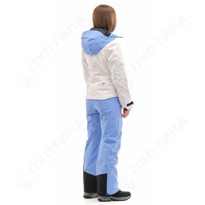 Куртка горнолыжная утепленная Gravity Premium WOMAN Gray-Blue