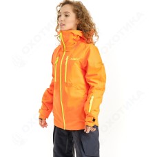 Куртка горнолыжная утепленная Gravity Premium Woman Orange-Yellow 2023