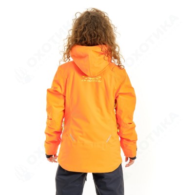 Куртка горнолыжная утепленная Gravity Premium Woman Orange-Yellow 2023