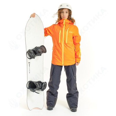 Куртка горнолыжная утепленная Gravity Premium Woman Orange-Yellow 2023