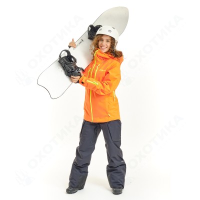 Куртка горнолыжная утепленная Gravity Premium Woman Orange-Yellow 2023