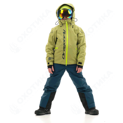 Куртка утепленная Gravity Junior Green-Dark Ocean