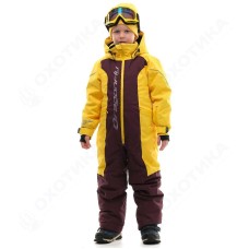 Зимний комбинезон DF Junior Purple-Yellow 2020