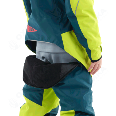 Зимний утепленный комбинезон DF Junior Gravity Olive-Dark Ocean