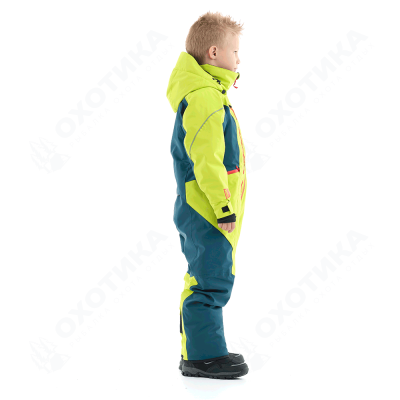 Зимний утепленный комбинезон DF Junior Gravity Olive-Dark Ocean
