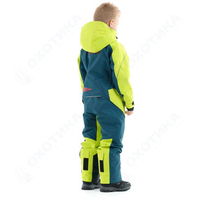 Зимний утепленный комбинезон DF Junior Gravity Olive-Dark Ocean