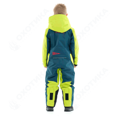 Зимний утепленный комбинезон DF Junior Gravity Olive-Dark Ocean