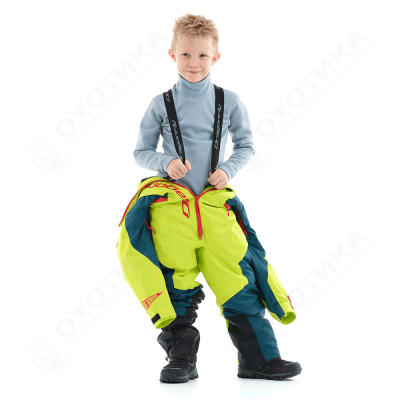 Зимний утепленный комбинезон DF Junior Gravity Olive-Dark Ocean