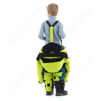 Зимний утепленный комбинезон DF Junior Gravity Olive-Dark Ocean