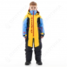 Зимний утепленный комбинезон DF Junior Gravity Yellow-Blue