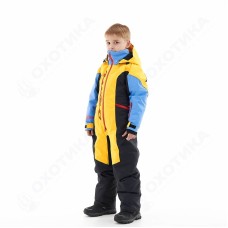 Зимний утепленный комбинезон DF Junior Gravity Yellow-Blue